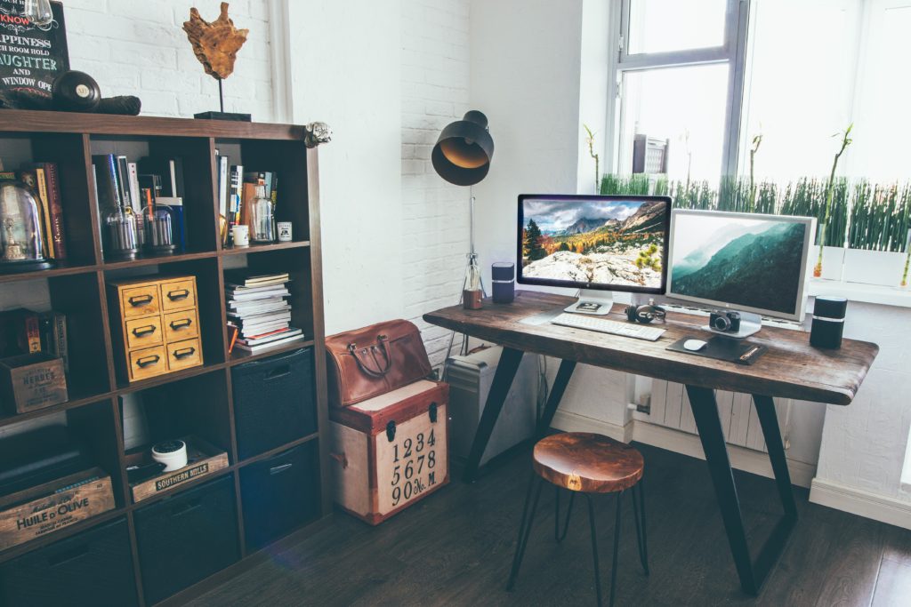 workspace at home