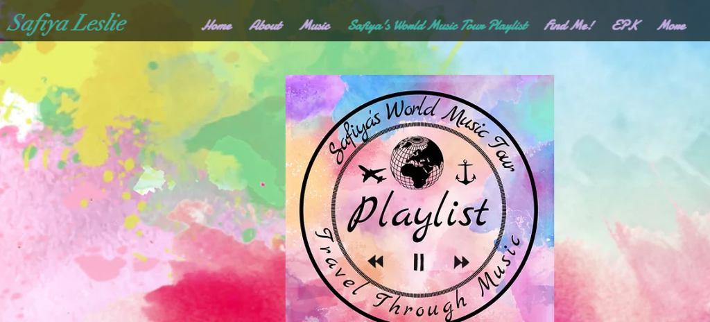 Safiya's World Music Tour Playlist