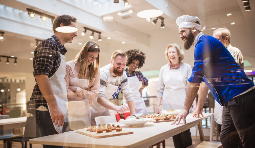 COOKING CLASS FOR DATE NIGHT